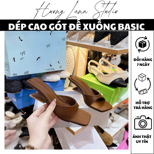 BASIC HIGH HEEL SLIPPERS