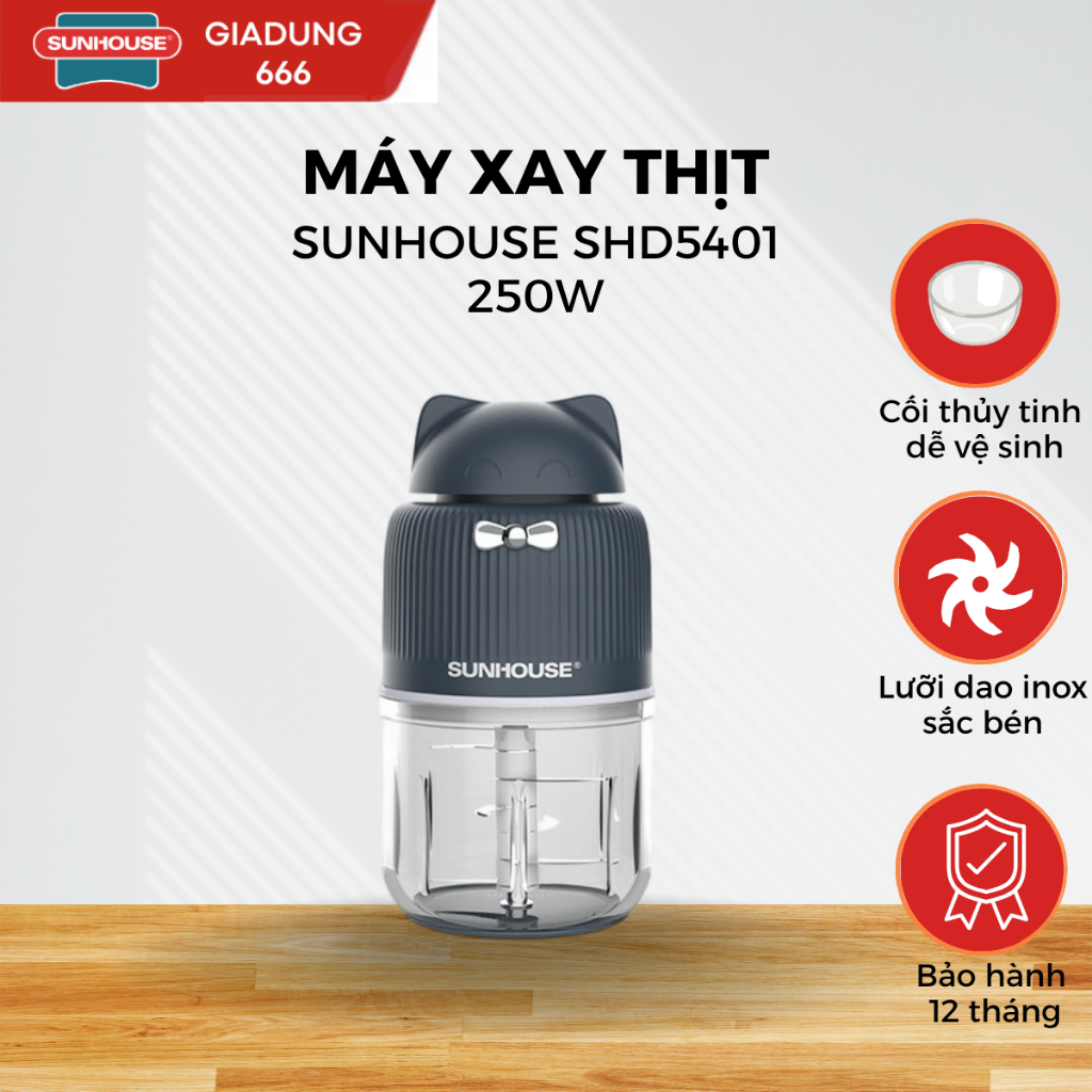 SUNHOUSE SHD5401 MINI MEAT GRINDER