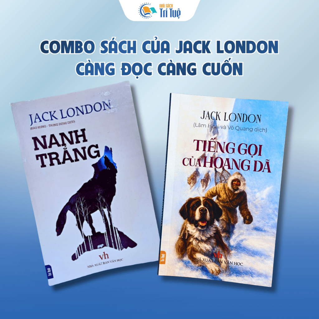 COMBO OF 2 BOOKS CALLS OF THE WILD + บอลสีขาว – JACK LONDON (แนวนอนออนไลน์)