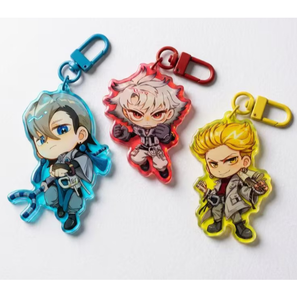 Gachiakuta พวงกุญแจ Charm, Rudo, Enjin, Zana พวงกุญแจ Charm ของขวัญ, ของขวัญวันเกิด
