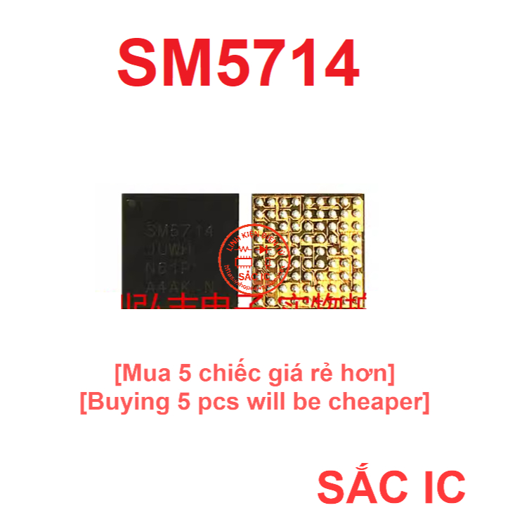 [DD][59] SM5714 5714 พลัง ic บนบอร์ด - ต้นฉบับใหม่