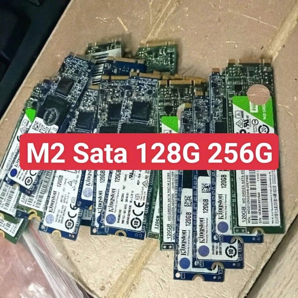 SSD M2 SATA M2 128 256G 512G. ติดตั้งล่วงหน้า Win 10 Pro