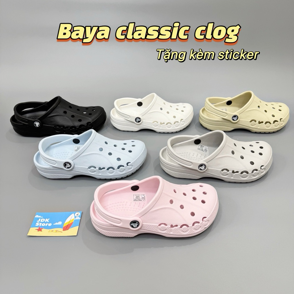 รองเท้าแตะ Cross Baya Classic ขอบ Cross Letter มาพร้อมรองเท้าแตะ 10jbt