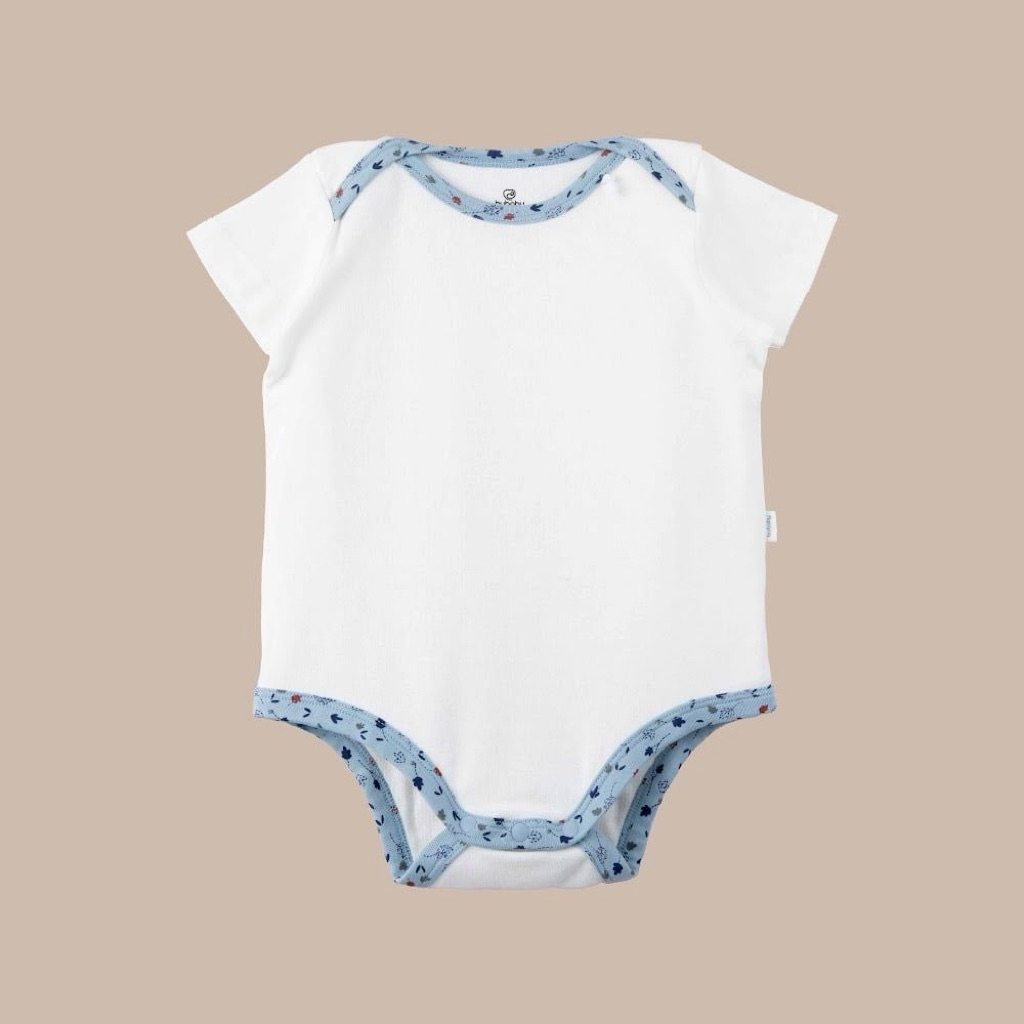 [Bu baby] (1M-12M) ชิปตัวคอเต่าแขนสั้น Bubaby BCT230501
