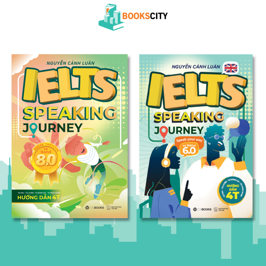 ชุดหนังสือพูดได้ IELTS JOURNEY: แผนที่การเรียนรู้ IELTS จากพื้นฐานถึง 8.0