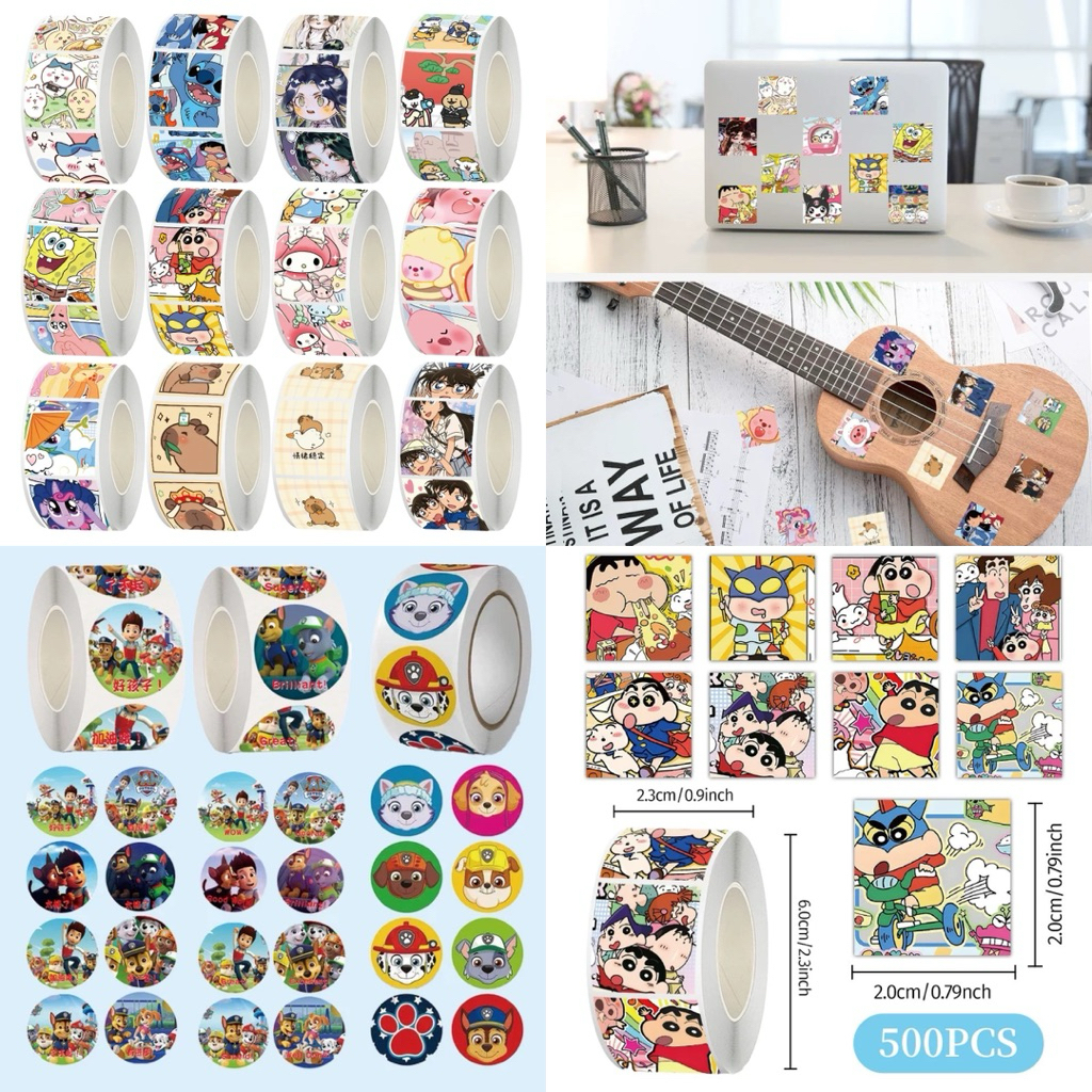 BONUS STICKER ROLL OF 500 PICTURES - สุดน่ารักสําหรับเด็ก