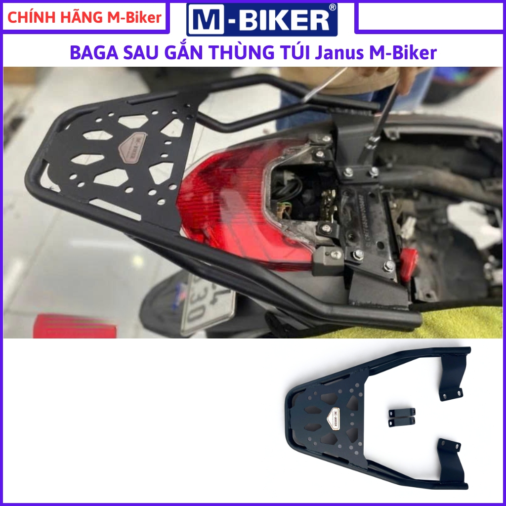 Baga Janus_ พอร์ตหลัง Janus_ กระเป๋าหลัง Janus_ อุปกรณ์เสริม MBiker ของแท้