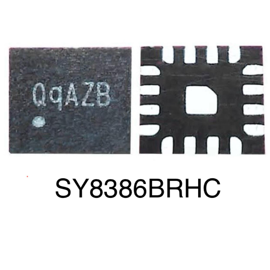 SY8386BRHC SY8386B 8386 QQ QQB QqB ic บนบอร์ด - ใหม่