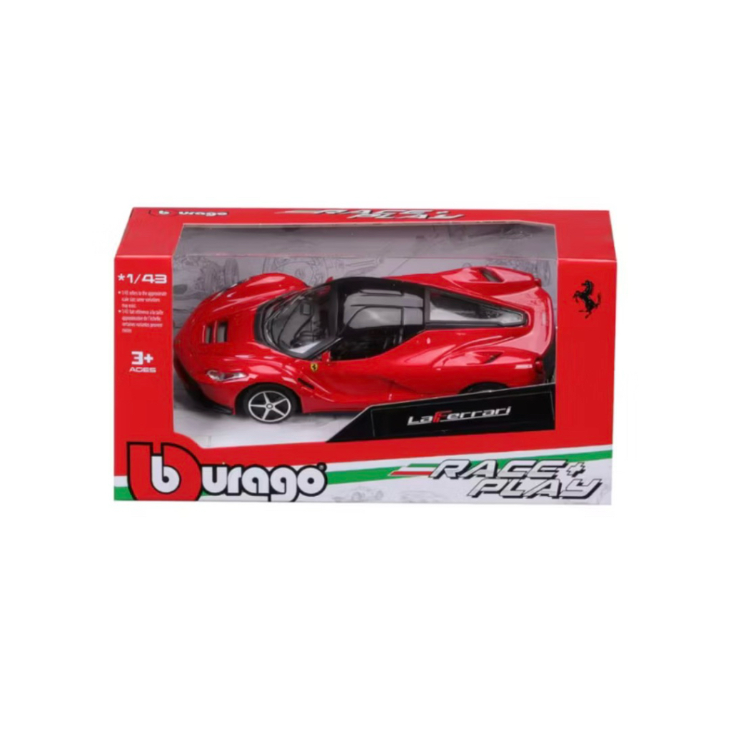 รถรุ่น 1:43 Ferrari Bburago - หลายรุ่น LaFerrari, 458 Spider, F8 Tributo - ของเล่นสะสม