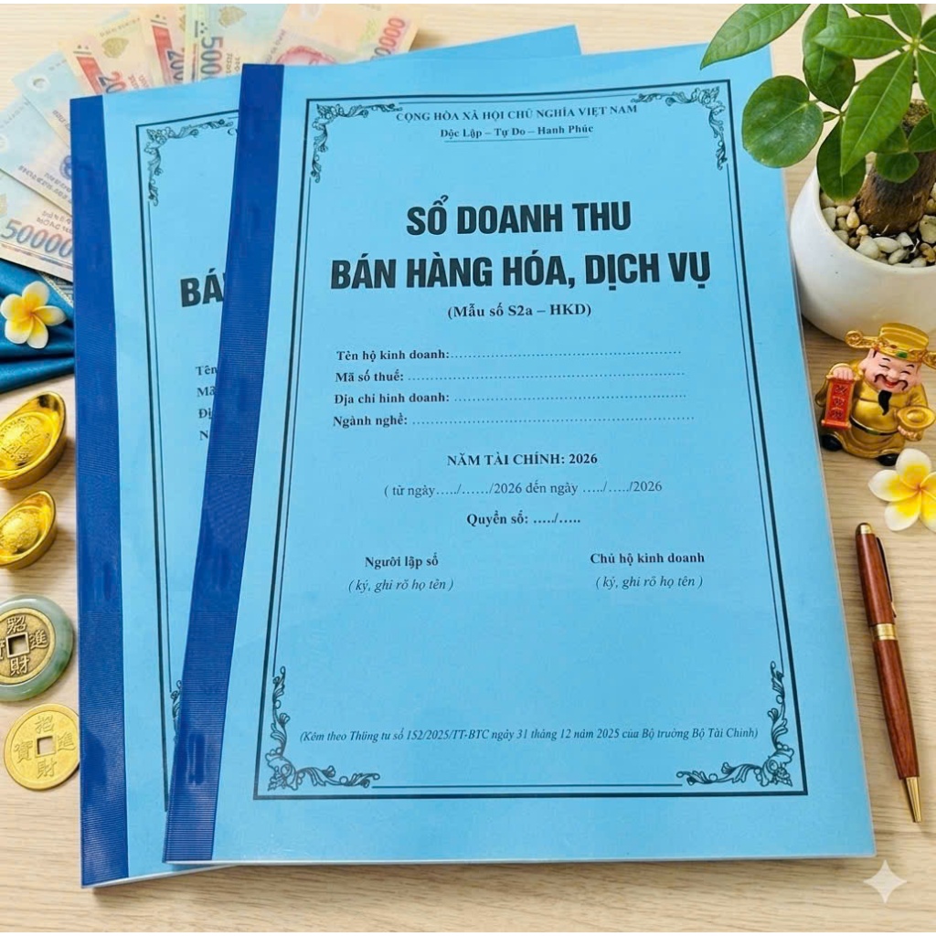 BOOK S1A, S2A (100 PAGES) BUSINESS - SALES INVOICE / HKD SERVICES หนา 100 หน้า!