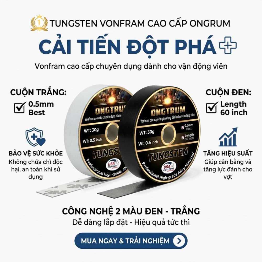 [พิเศษ] TUNGSTEN WHITE TUNGSTEN Racket Weight Alignment Tape Roll PICKLEBALL, TENIS, GOLF