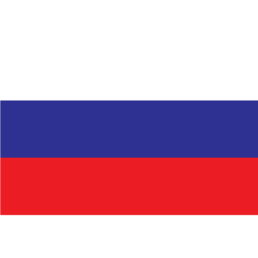 ธง RUSSIA RUSSIA Sicker ใช้ตกแต่งเทศกาล มุมศึกษา และสํานักงาน