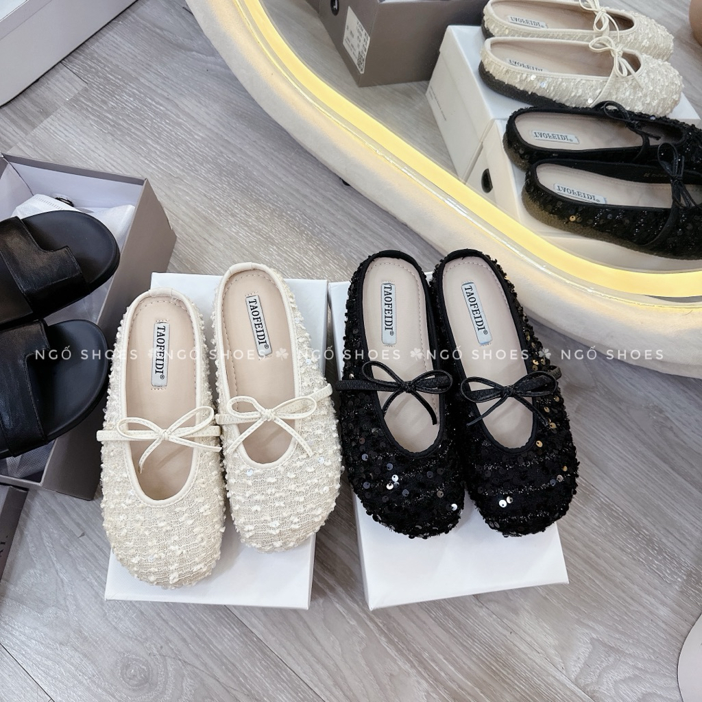 [ STUPID SHOES PHOTO] หินผสมผูกโบว์จาก Qc Fullbox