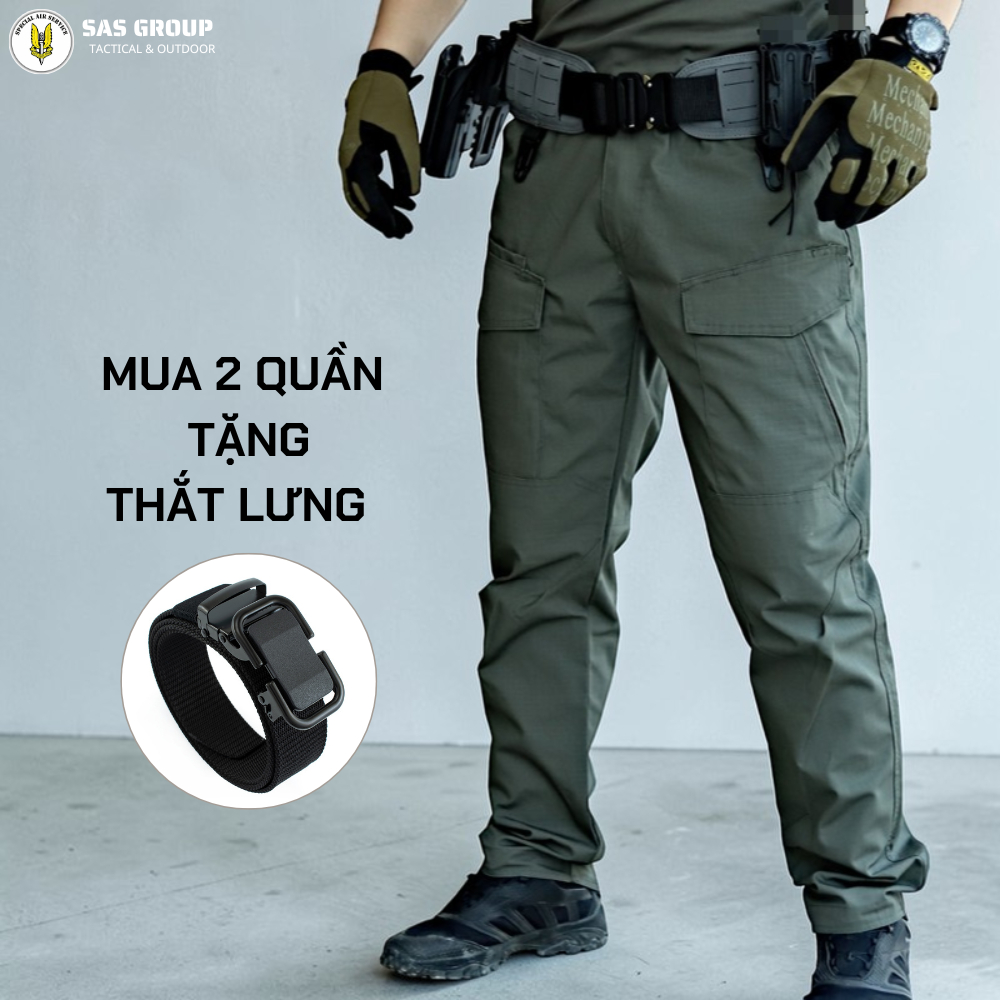 IX5 Tactical Pants กางเกงยุทธวิธีกระเป๋าผู้ชาย