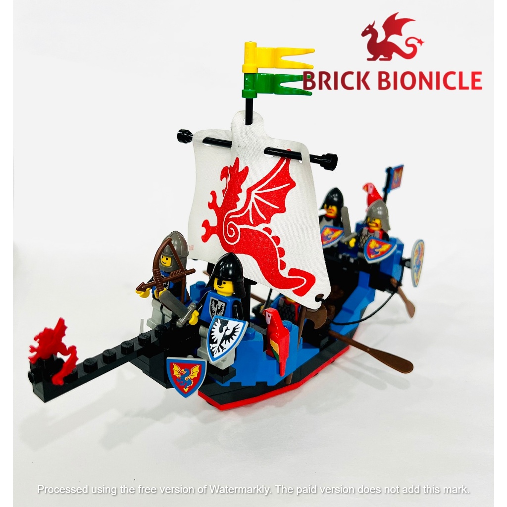 CASTLE - MIDDLE CASTLE ASSEMBLY TOY - 6057 Sea Serpent ไม่มีกล่องเดิม