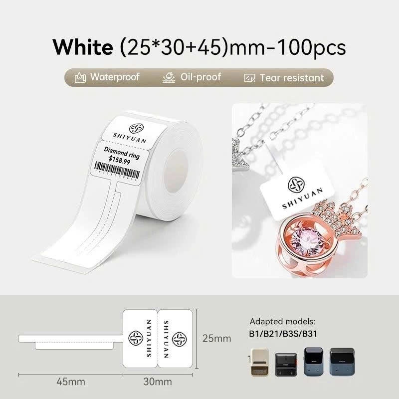 ป้ายพิมพ์เครื่องประดับใช้สําหรับเครื่อง NIIMBOT B1,B21,B21Pro,B31,B3S
