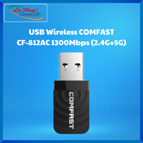 USB Wireless COMFAST CF-812AC 1300Mbps (2.4G+5G) - สินค้าของแท้