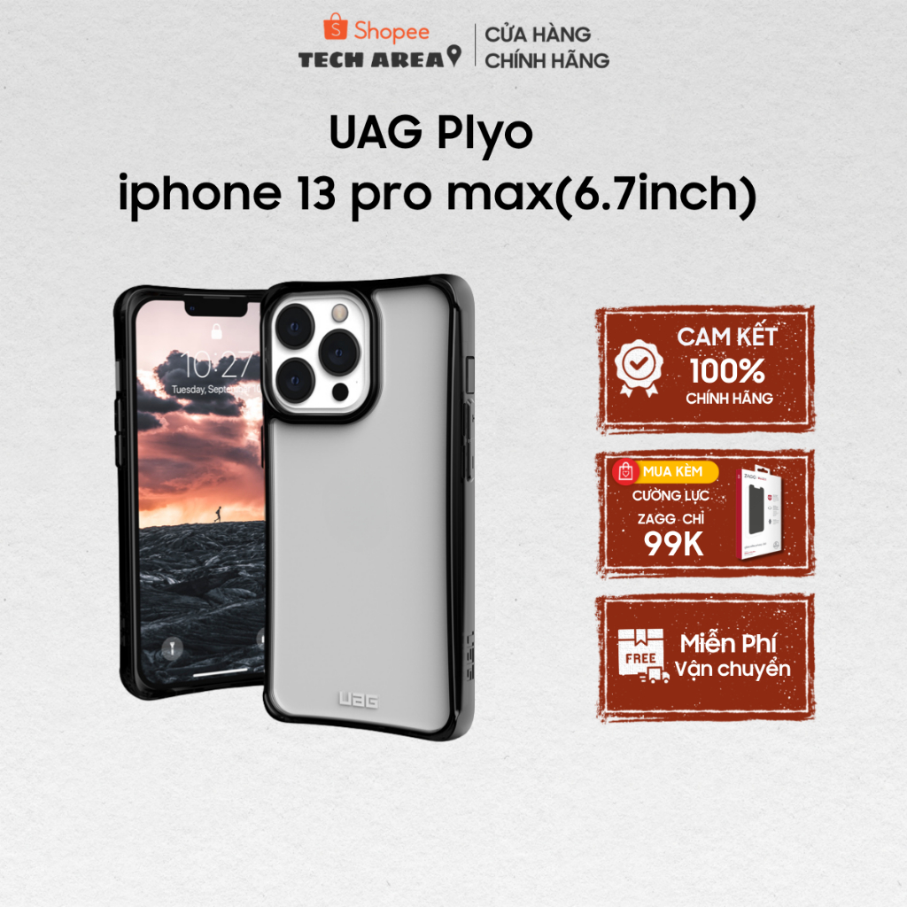 [GENUINE KING] เคส UAG Plyo lPhone 13 pro max