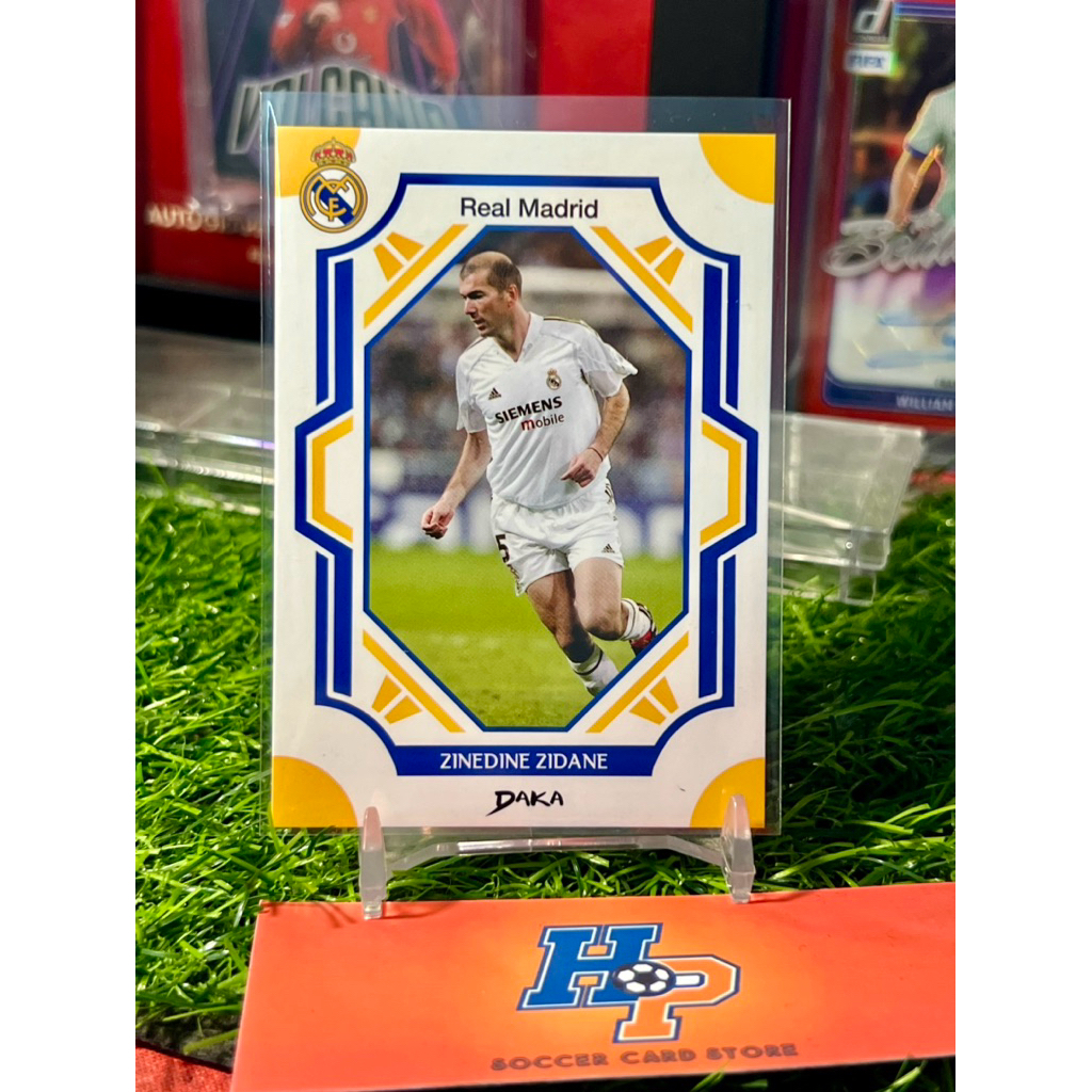 การ์ดฟุตบอล Zinedine Zidane Daka Real Madrid 2025