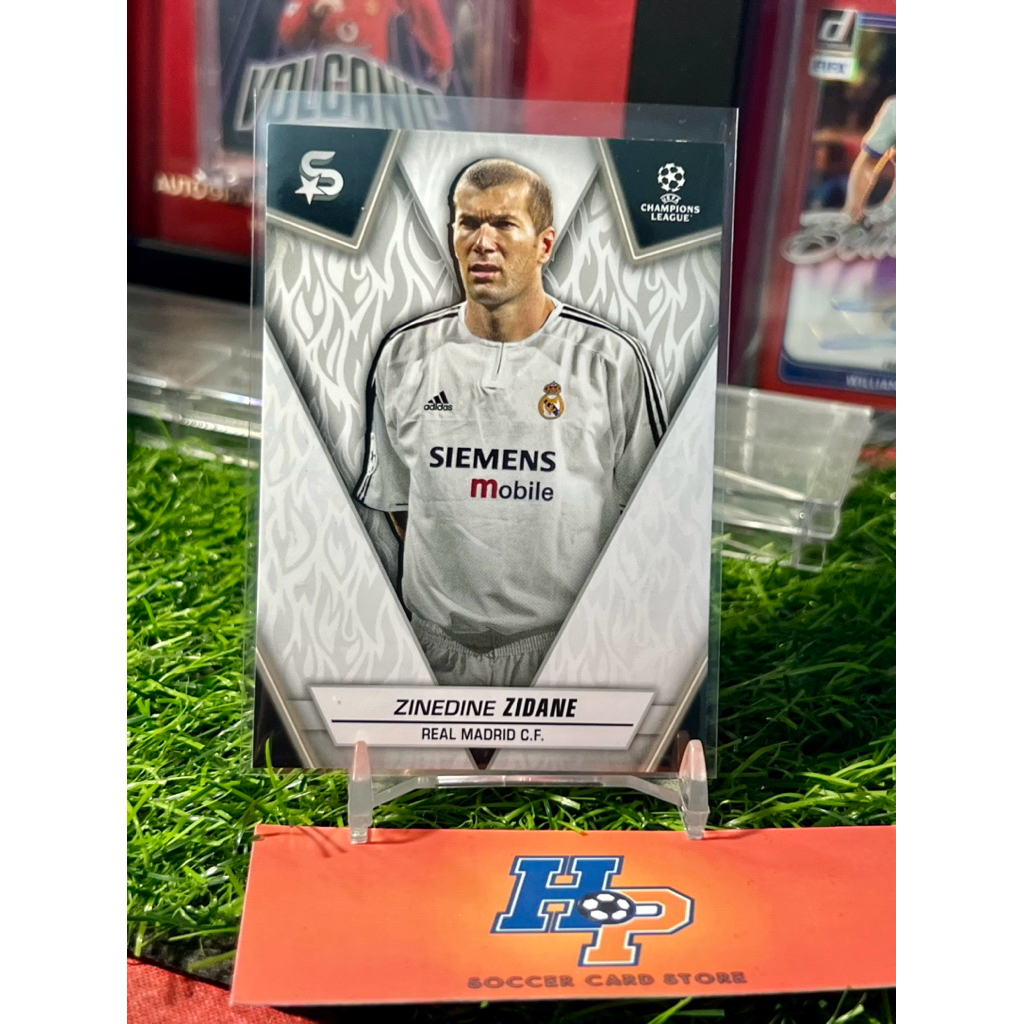 Zinedine Zidane Topps Supperstars 2024 การ์ดฟุตบอล
