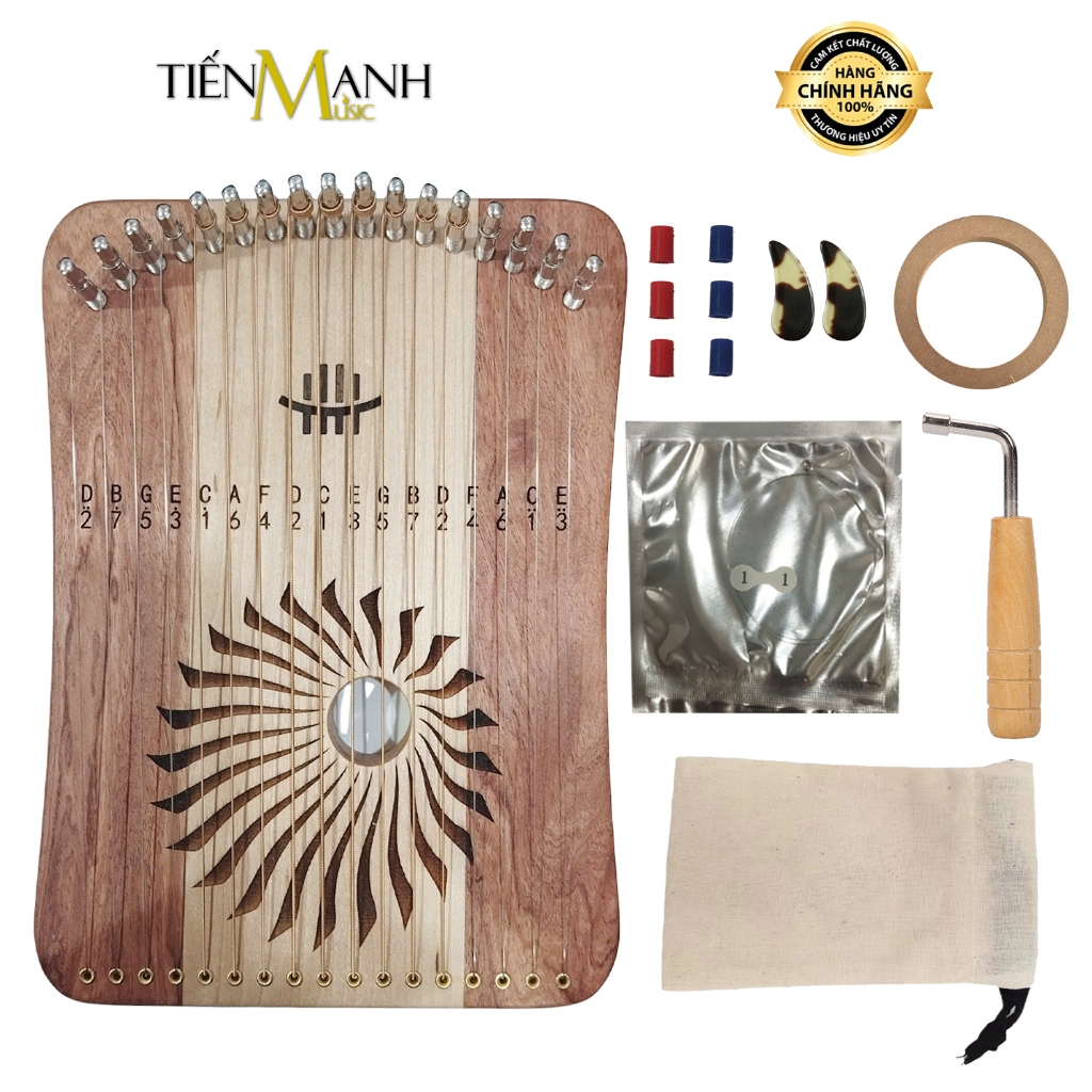 [ของแท้] Hluru KL17-MZP 17-Key Kalyre - Maple&Zambian Pru Combine - Accessories KL17