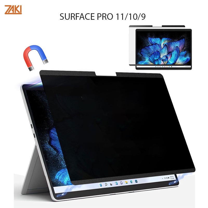 ฟิล์มความเป็นส่วนตัวแม่เหล็ก Microsoft Surface Pro 11/10/9 ZAKI