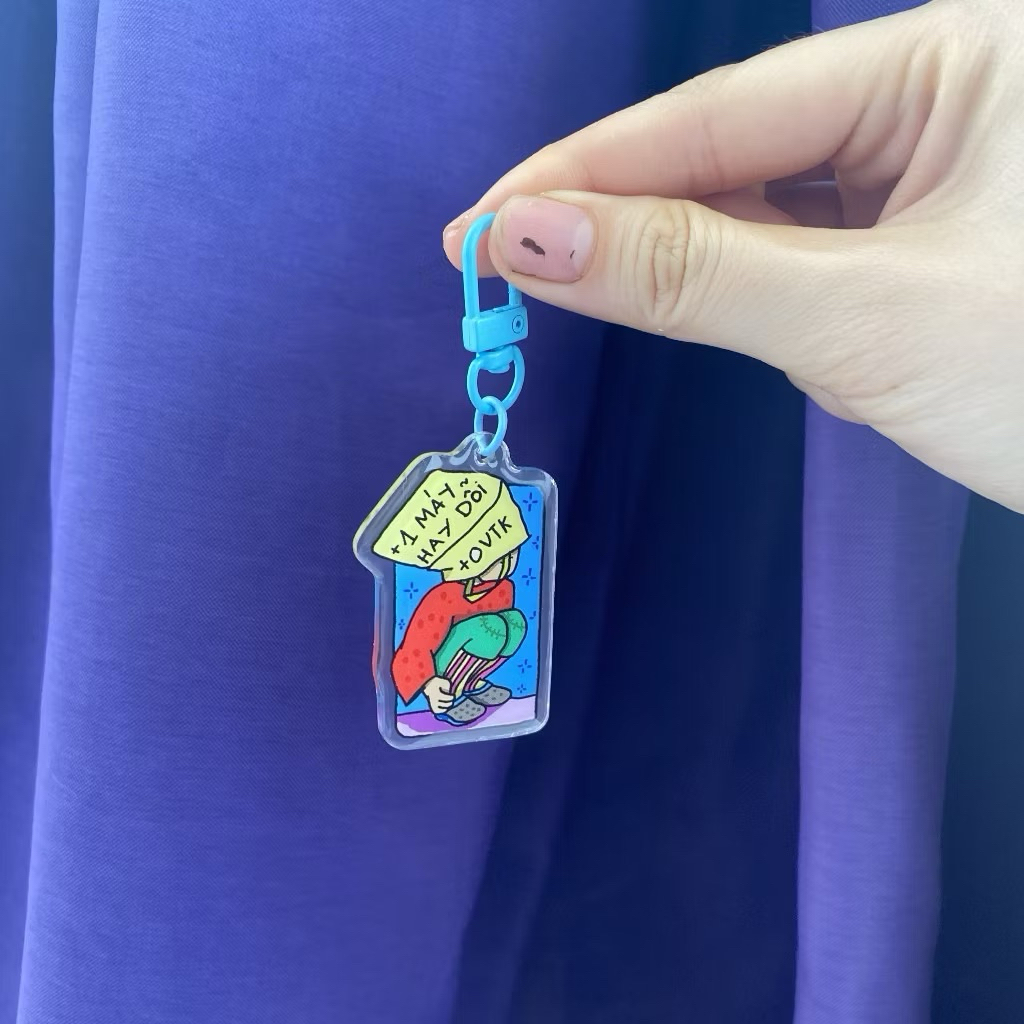 MESSAGE KEYCHAIN A GIFT FOR A NORMAL SHOP - +1 MACHINE หรือ EACH