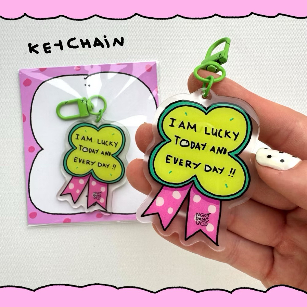 GIFT MESSAGE KEYCHAIN - HY VONG GRASS - VADANLEN