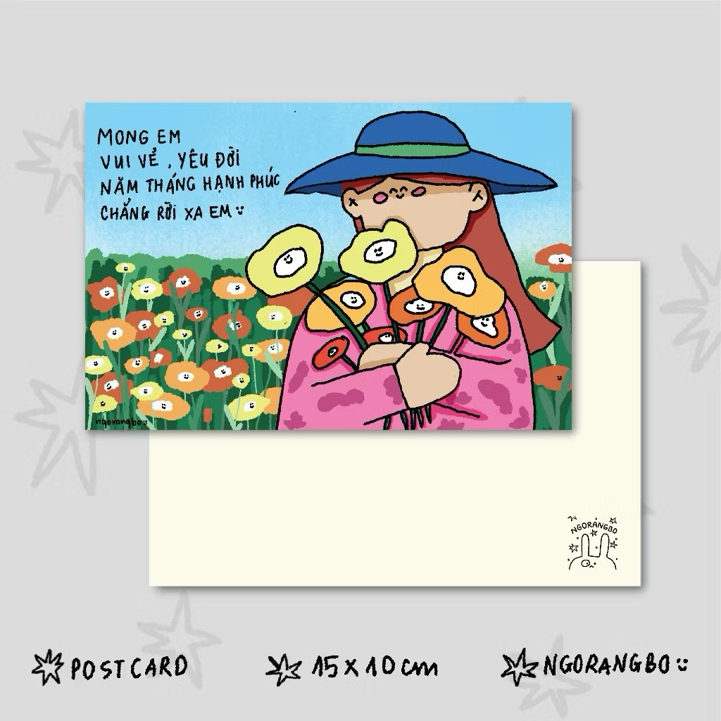 โปสการ์ด - MONG YOU ALWAYS FUN - NORMAL SHOP