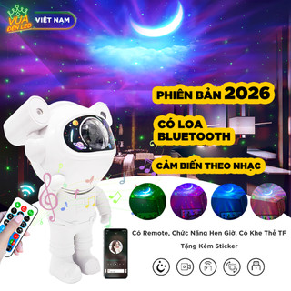 Đèn Phi Hành Gia GALAXY Thiên Hà Chiếu Sao, Trang Trí Decor Nhà Cửa, Phòng Ngủ Siêu Bắt Mắt