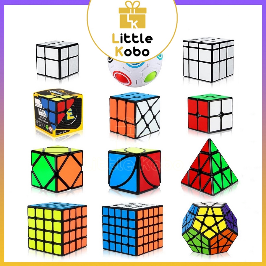 [MoYu Base Combo] Rubiks Cube 2x2 3x3 4x4 5x5 Rubic Triangle Variant 12 ด้าน Megaminx ของเล่นปัญญาเด