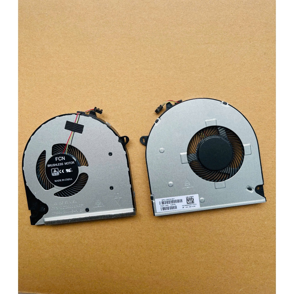 HP 15-DU 15S-DY 15S-DU 15-DW 15S-DW แล็ปท็อป CPU Cooler พัดลม L52034-001 ใหม่ Zin