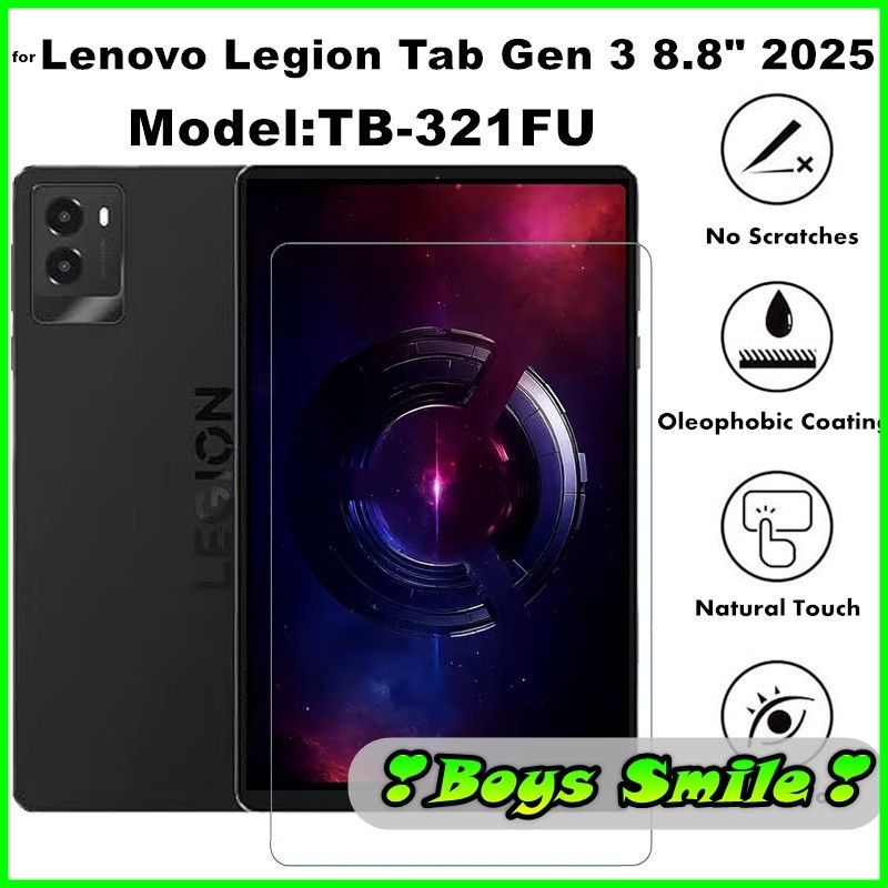 กระจกนิรภัยกันรอยขีดข่วนสําหรับ Lenovo Legion Tab Gen 3 Gen3 8.8 นิ้ว 2025 TB-321FU