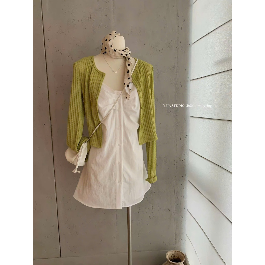 [MTM STORE] BLOUSE + CARDIGAN SET 2201 -Y.JIA