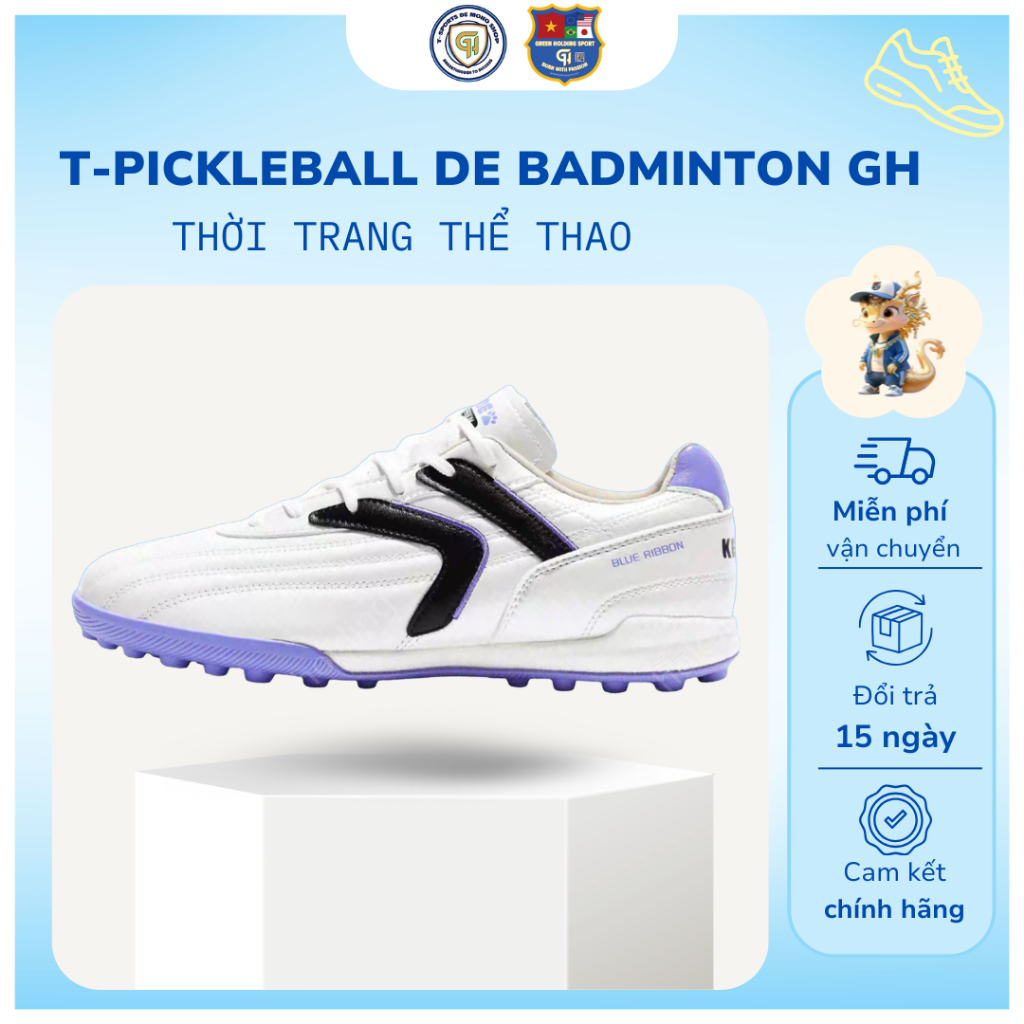 Kelme 8521ZX1451 TF รองเท้าฟุตบอล – หนังไมโครไฟเบอร์นุ่มพิเศษ พื้นยึดเกาะ แบบเท้าแบน