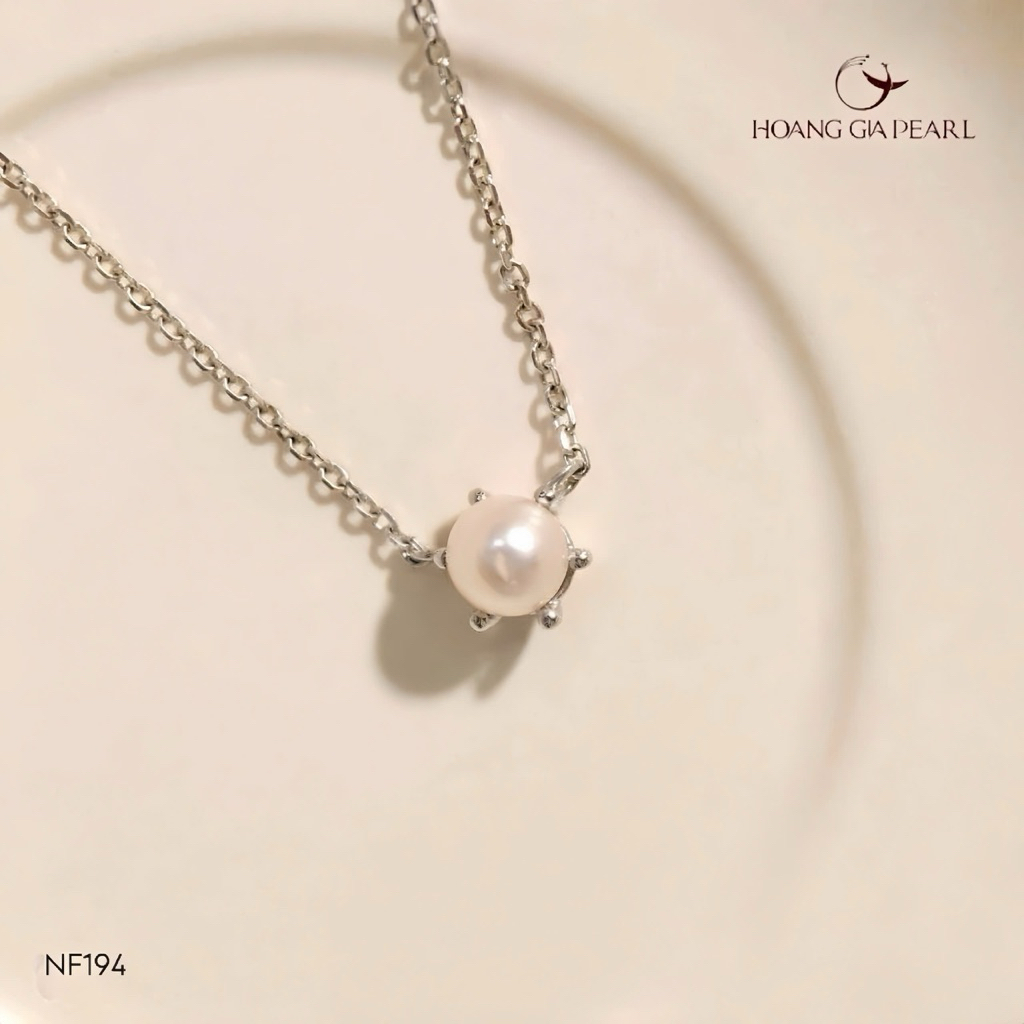 Royal Pearl สร้อยคอ 5mm ถึง 6mm หรูหรา สไตล์อ่อนโยน