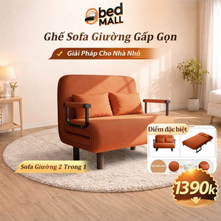 Ghế Sofa Giường Gấp Gọn BM Có thể tháo rời và giặt được Phù hợp cho văn phòng và nhà cho thuê nhỏ