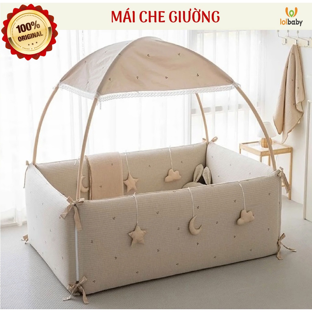 หลังคาไฟ อุปกรณ์ตกแต่งสําหรับกันชนเม็ดสีเตียง LOLBABY Korea