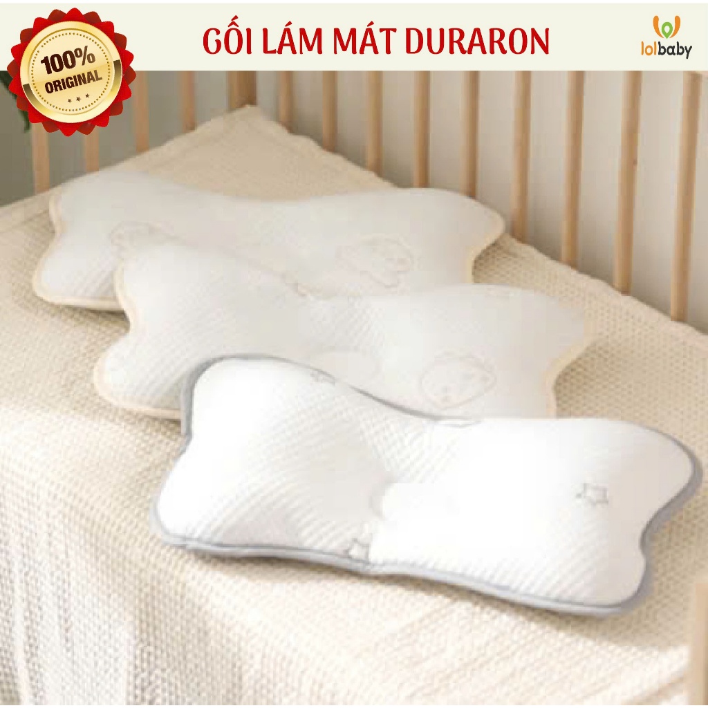 DURARON COOL LOLBABY KOREA หมอนระบายความร้อนรูปทรงศีรษะเด็ก