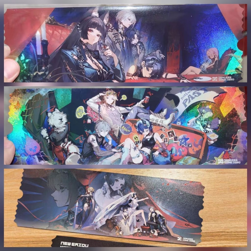 (ของแท้) ZZZ laser Ticket - Zenless Zone Zero