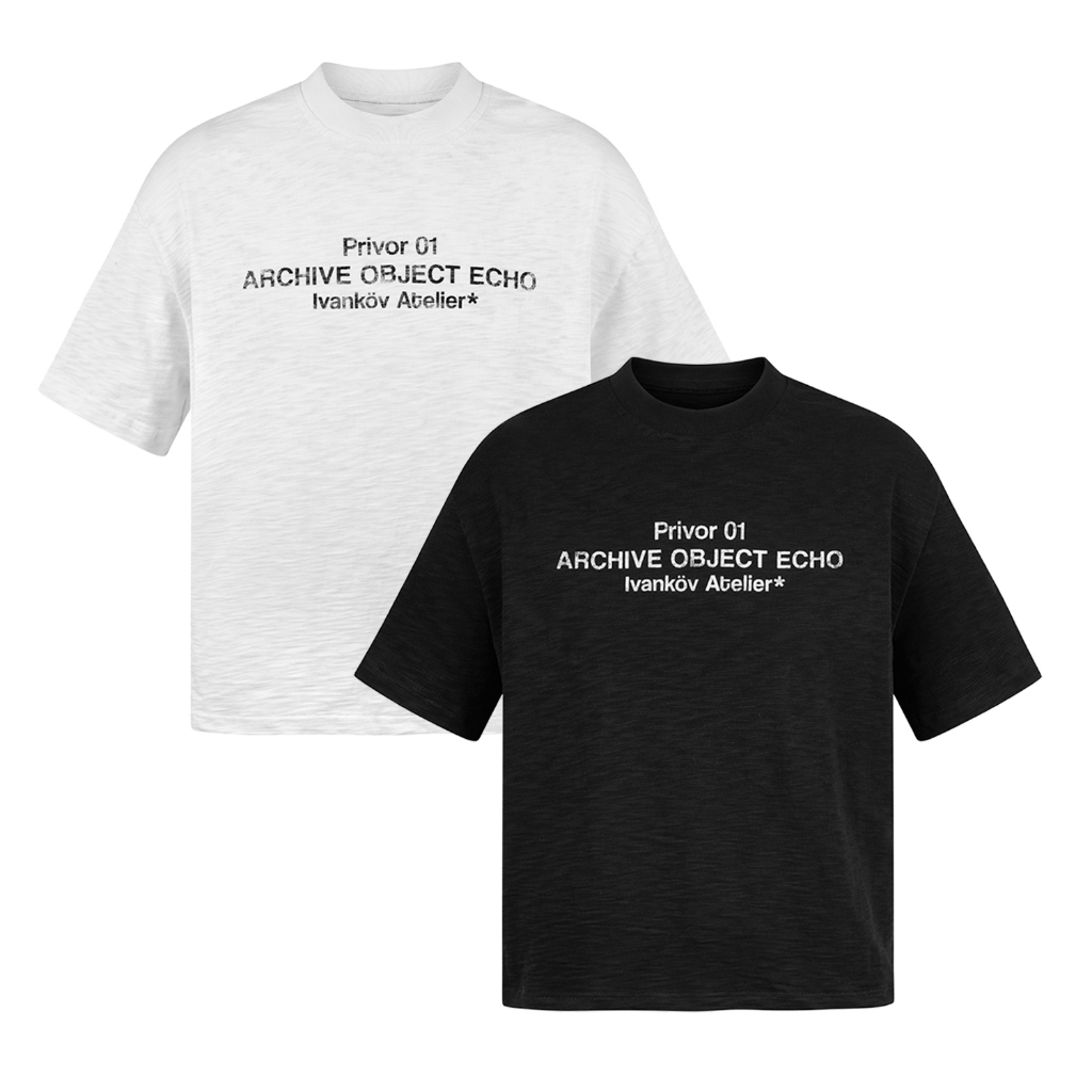 เสื้อยืด Slub Cotton boxy - Ivankov Privor boxy signature t~shirt