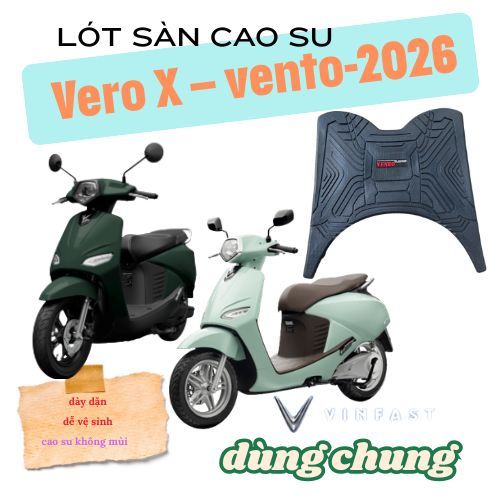 พรมปูพื้นรถยนต์ไฟฟ้า VENTO - VENTO NEO - VEROX หนา Vinfast VENTO