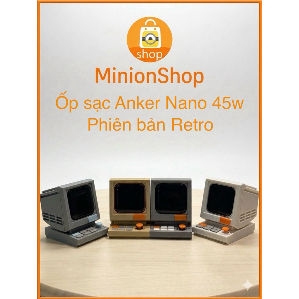 Anker Nano 45w เคสชาร์จย้อนยุค