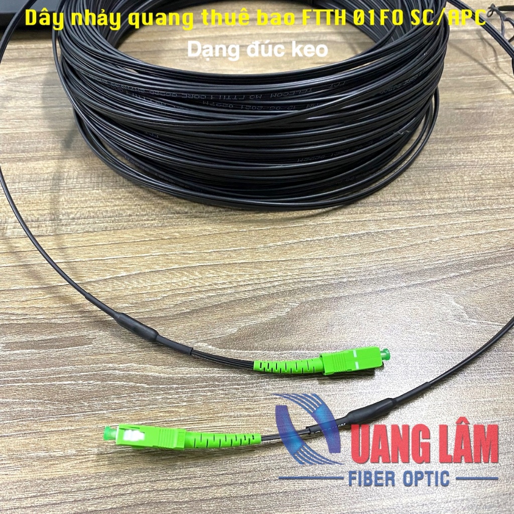 FTTH 01FO SC/APC-SC/APC สายแพทช์แสงให้เช่า - ขอแสดงความยาว