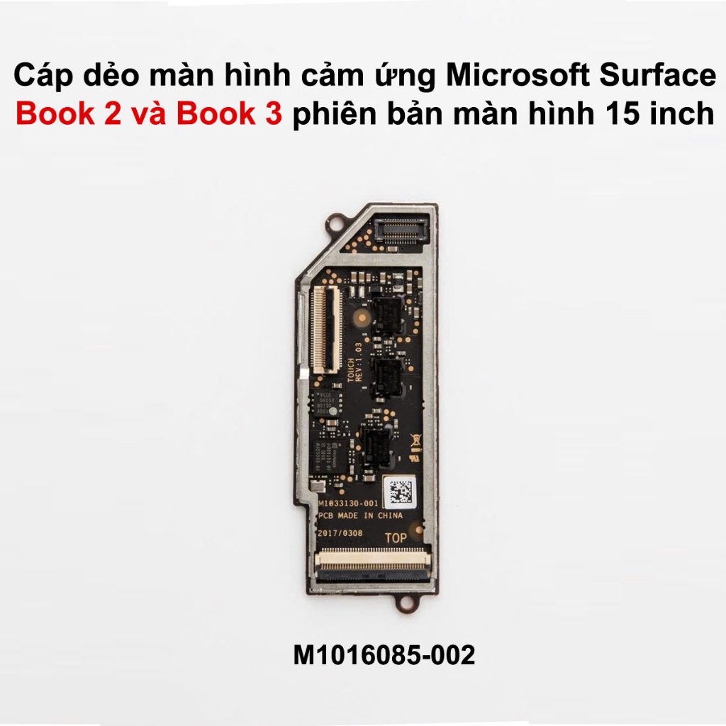 ถอดประกอบ Surface Book 2 และ Book 3 บอร์ดควบคุมแบบสัมผัส