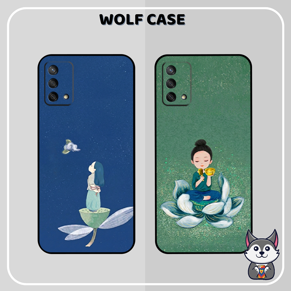 เคส Oppo A54 - A74 - A74 5G พร้อมภาพสันติภาพ สันติภาพ และอิสระ
