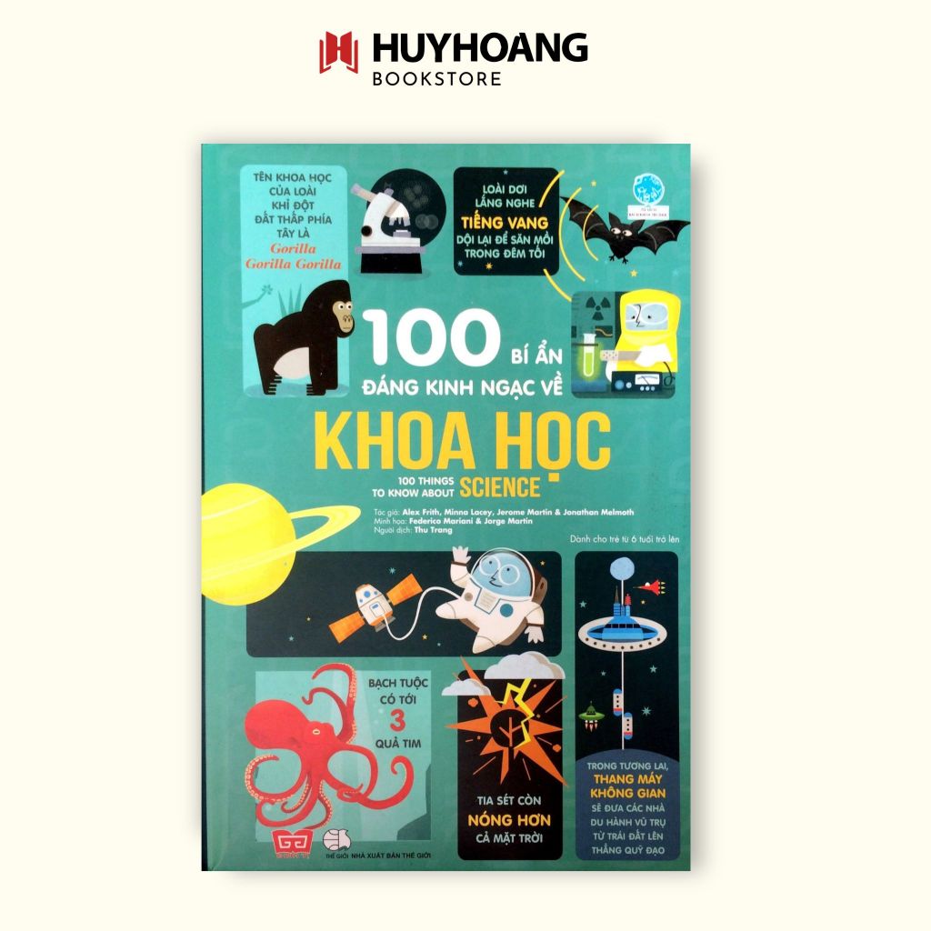 หนังสือ 100 คดีมหัศจรรย์เกี่ยวกับวิทยาศาสตร์ (Dinh Ti) LK
