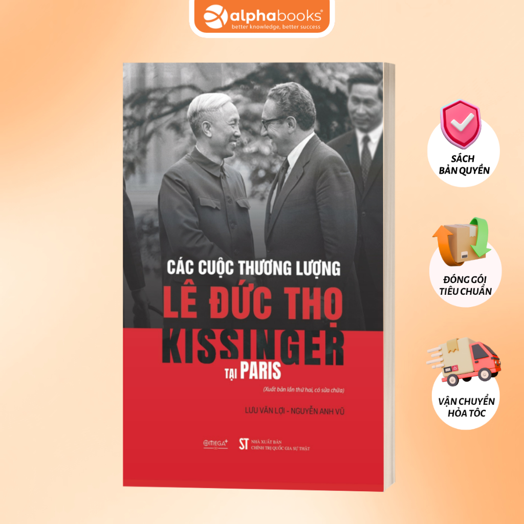 หนังสือ Negotiations ระหว่าง Le Duc Thak and Kisser in Paris - Luu Van Float & Ngueen Anh Vu (โอเมก้