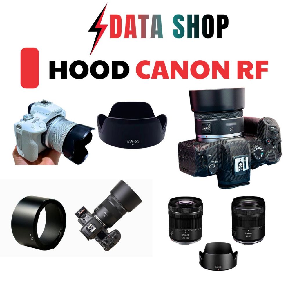 ฮูดสําหรับ Canon RF EW-53 ES-65B EW-73D ET-77 ชุด R50 RF 50 RF 85 RF 24 105