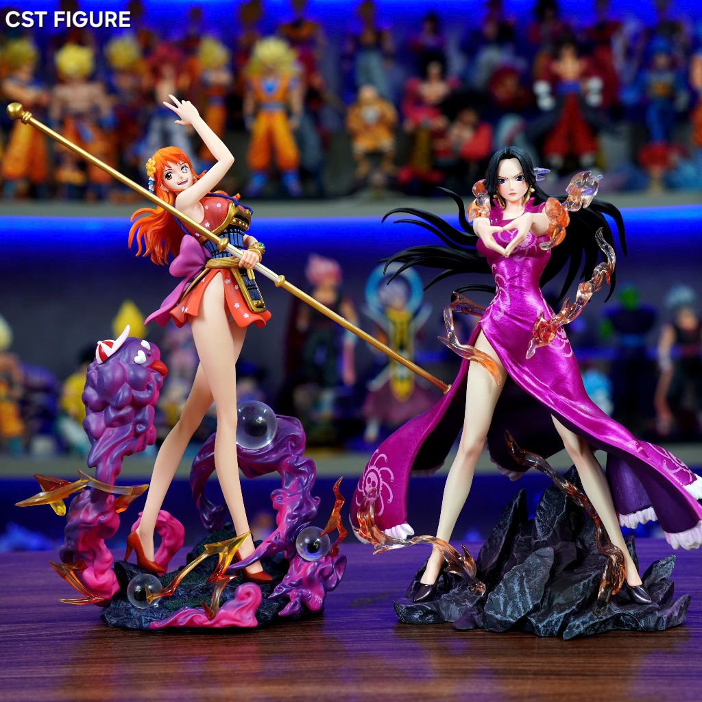 Nami LX รุ่นสูง 30 ซม. และ Boa Hancock สูง 24 ซม. จากโรงงาน JT Studio